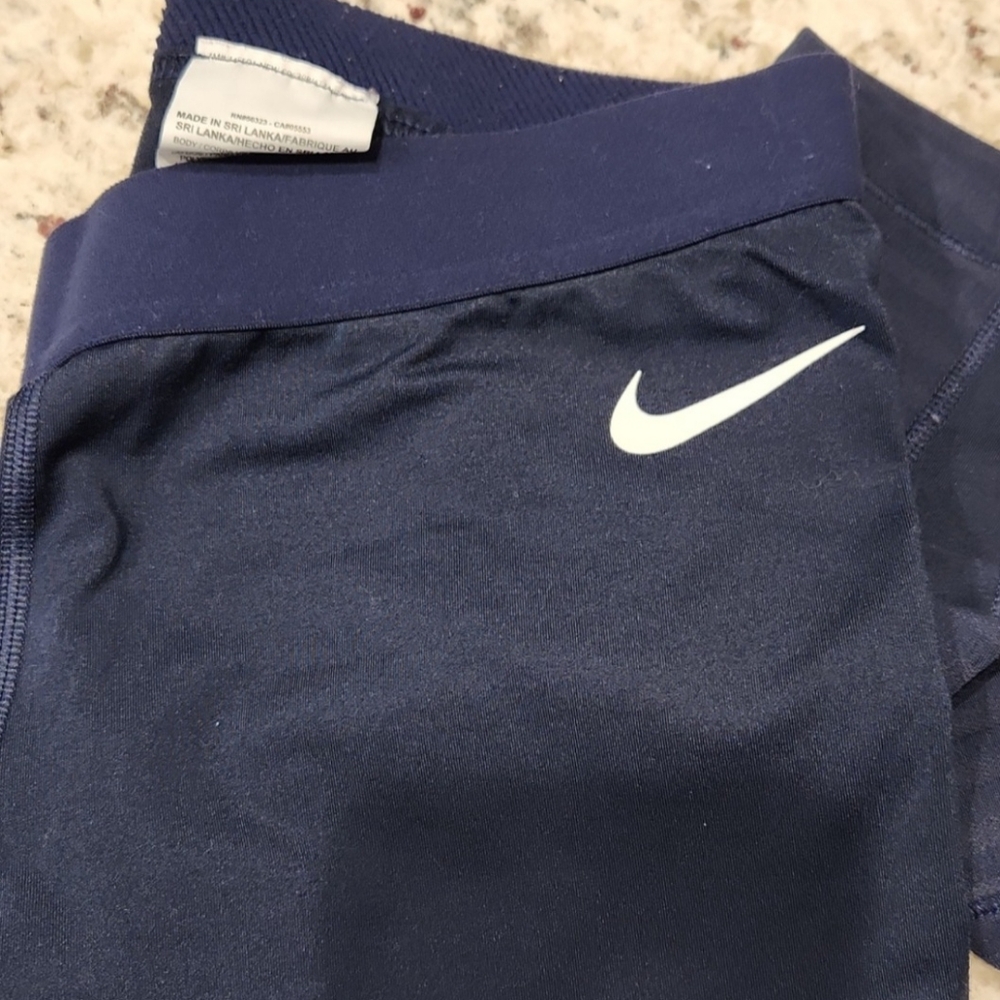 Nike Dallas Cowboys Women's Leggings Navy Blue (Size Large)